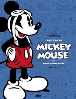Couverture L'âge d'or de Mickey Mouse, tome 01 : 1936-1937