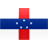 drapeau Antillais hollandais
