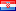 Drapeau Croatie