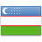 drapeau Ouzbek